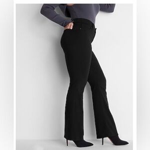 Express Curvy Mid Rise Boot Cut Jeans In Black-Size 4R NWT🖤
